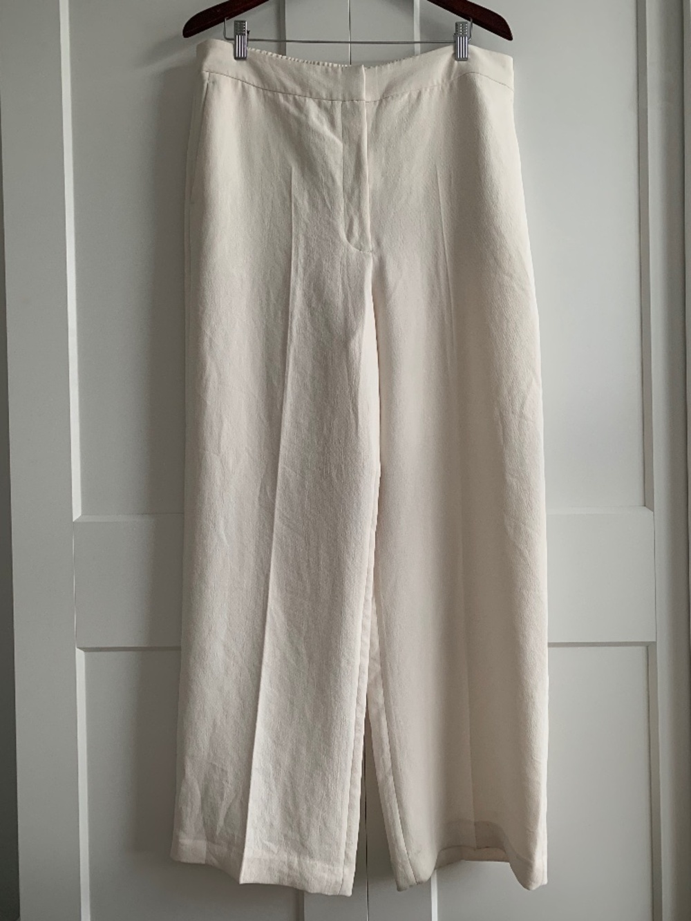 Aritizia Alanya Crepe Pant High Waisted Wide-Leg with elastic waist women's 16
